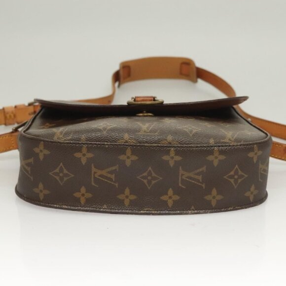 LOUIS VUITTON Monogram Saint Cloud GM Shoulder Bag M51242 LV Auth 128340 - Picture 7 of 16
